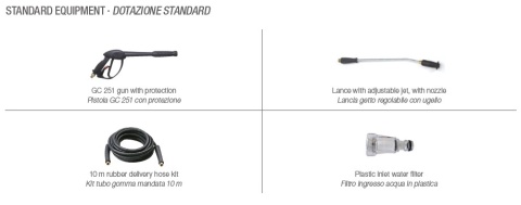 Myjka zimnowodna spalinowa Comet FDX Blade S